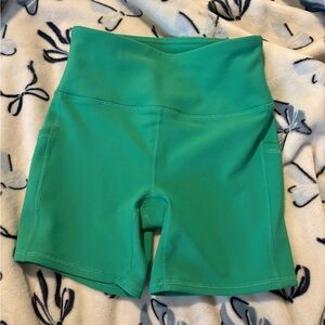 RBX Women's Green Bike Shorts